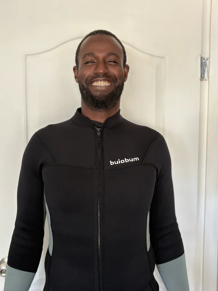 Tyrone, miembro del equipo de Curaçao Underwater Tours