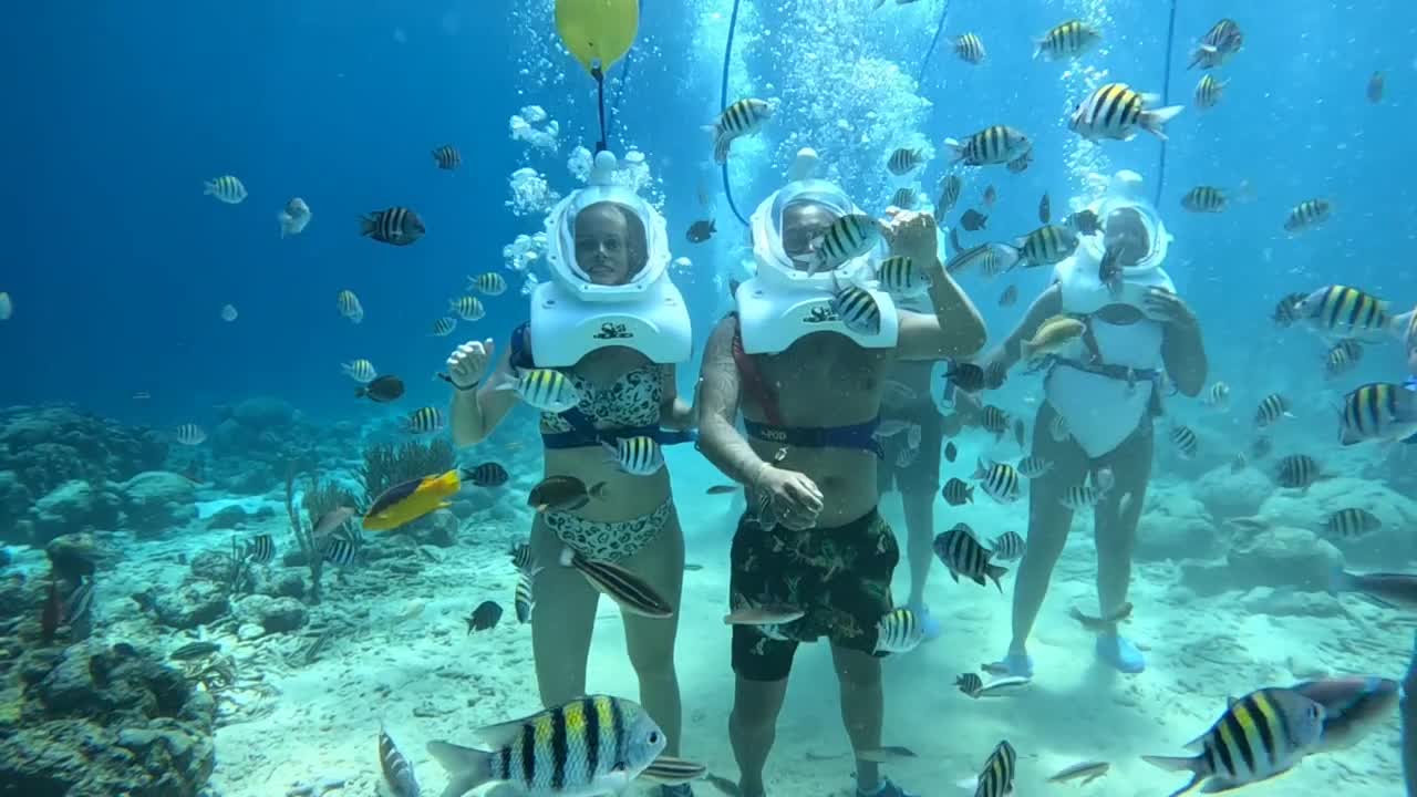 Sea TREK underwater experience in Curaçao